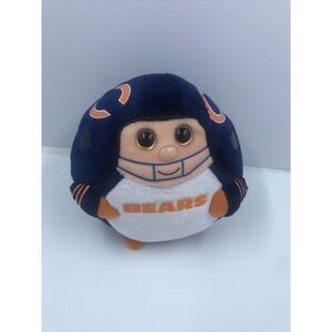 TY Beanie Babies Chicago Bears Football Plush Ball